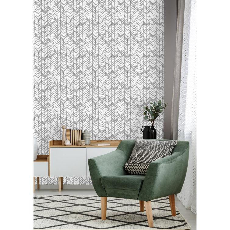 UniQstiQ Peel & Stick Geometric Wallpaper Wayfair